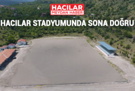 HACILAR İLÇE STADYUMUNDA SONA GELİNDİ