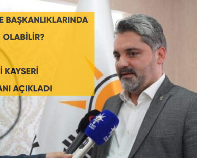 BELEDİYE BAŞKANLIKLARINDA DEĞİŞİM OLABİLİR